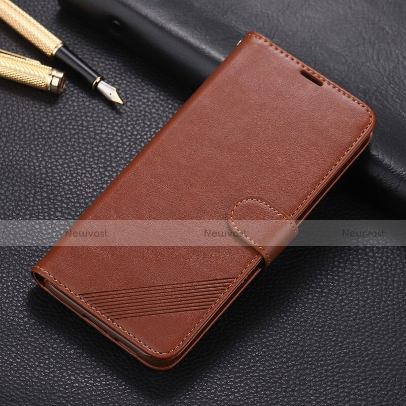 Leather Case Stands Flip Cover L01 Holder for Huawei Nova 6 SE