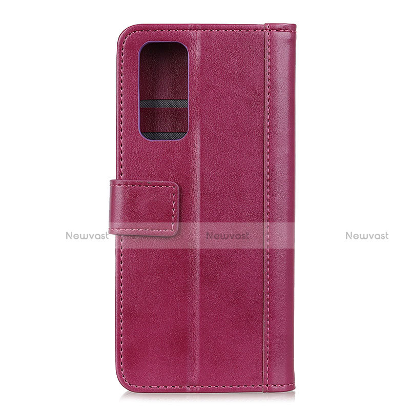 Leather Case Stands Flip Cover L01 Holder for Huawei P Smart (2021)