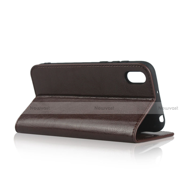 Leather Case Stands Flip Cover L01 Holder for Huawei Y5 (2019)