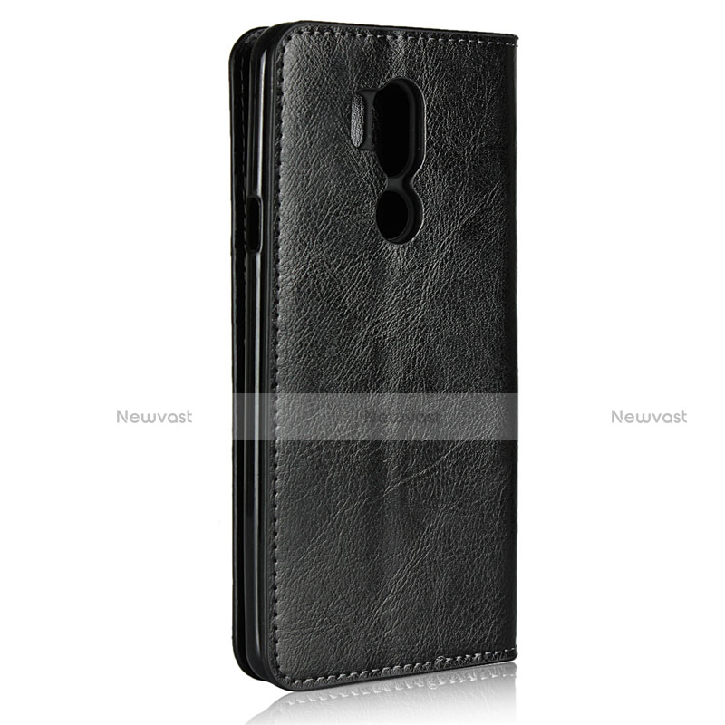 Leather Case Stands Flip Cover L01 Holder for LG G7