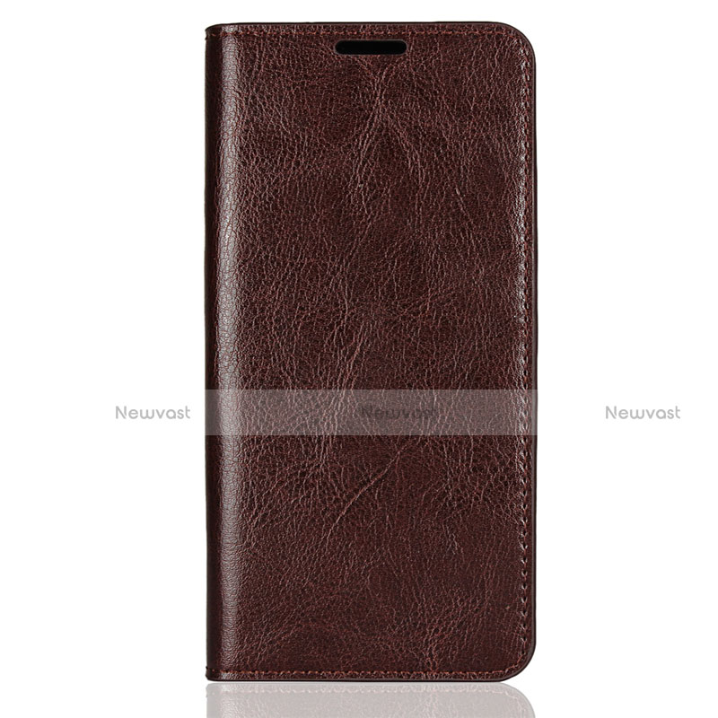 Leather Case Stands Flip Cover L01 Holder for LG G7