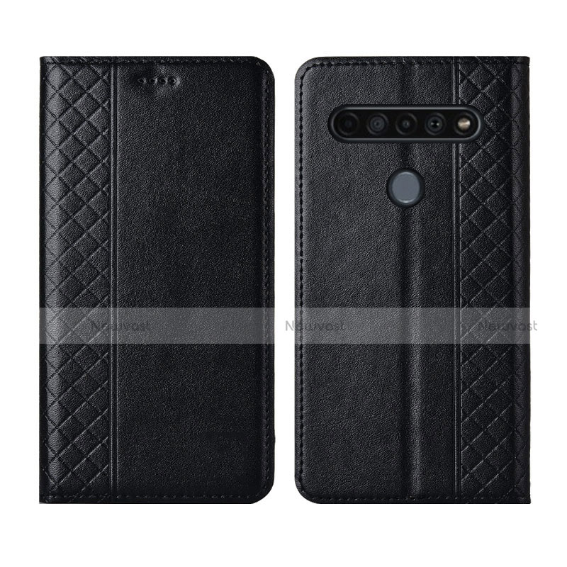 Leather Case Stands Flip Cover L01 Holder for LG K51S