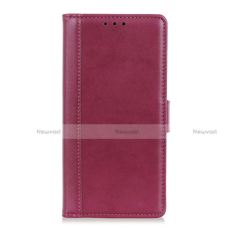 Leather Case Stands Flip Cover L01 Holder for LG Q52