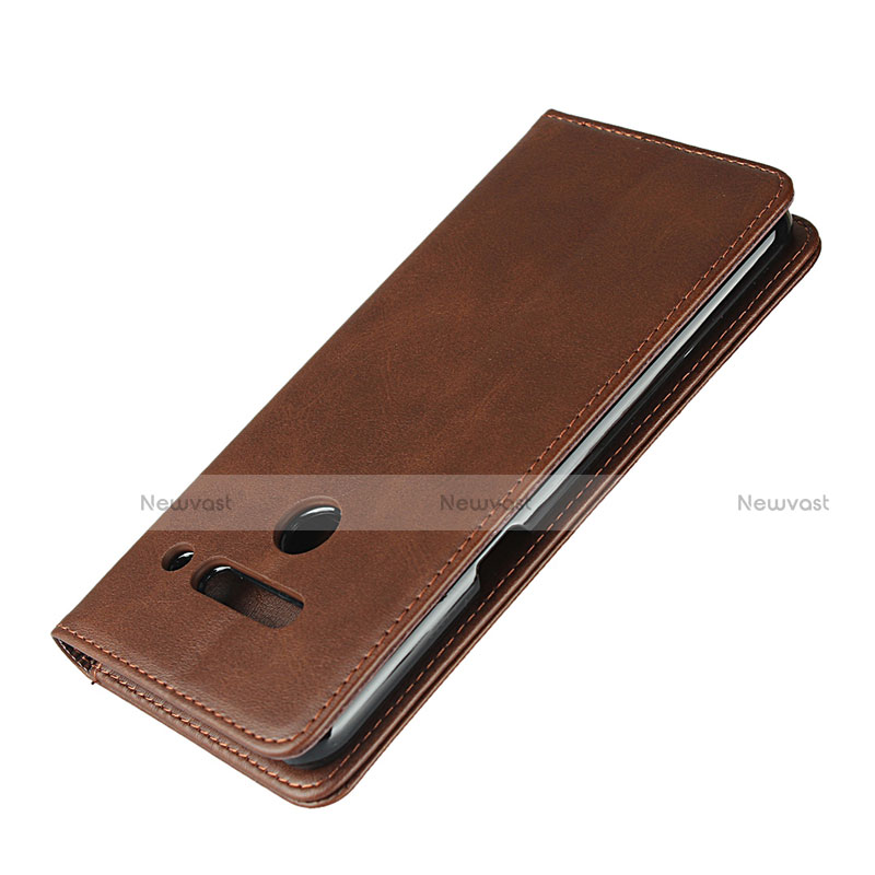 Leather Case Stands Flip Cover L01 Holder for LG V50 ThinQ 5G