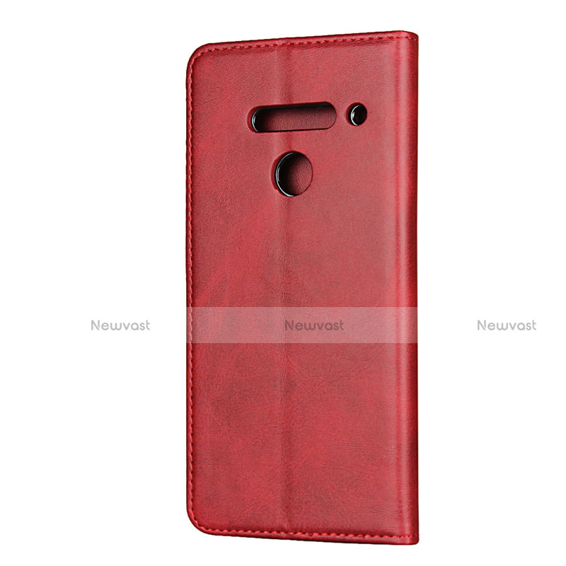 Leather Case Stands Flip Cover L01 Holder for LG V50 ThinQ 5G