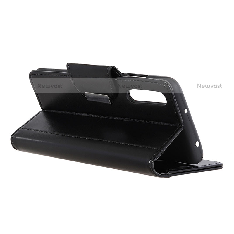 Leather Case Stands Flip Cover L01 Holder for LG Velvet 4G