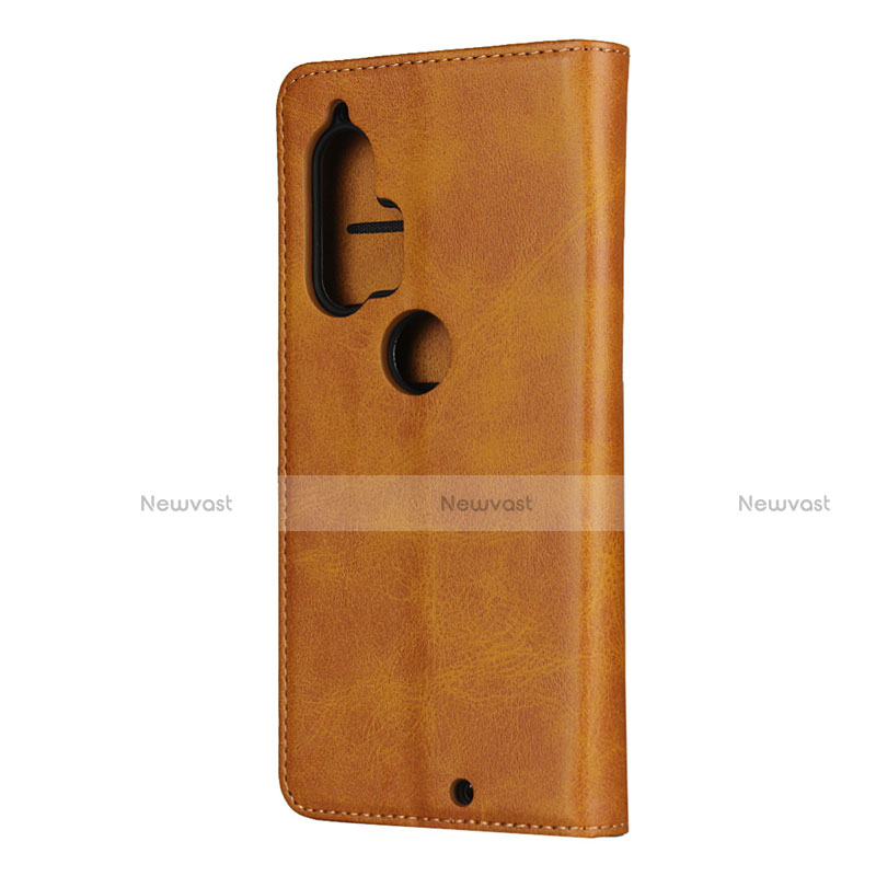 Leather Case Stands Flip Cover L01 Holder for Motorola Moto Edge Plus