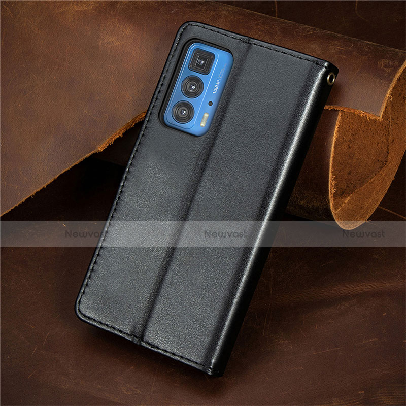 Leather Case Stands Flip Cover L01 Holder for Motorola Moto Edge S Pro 5G