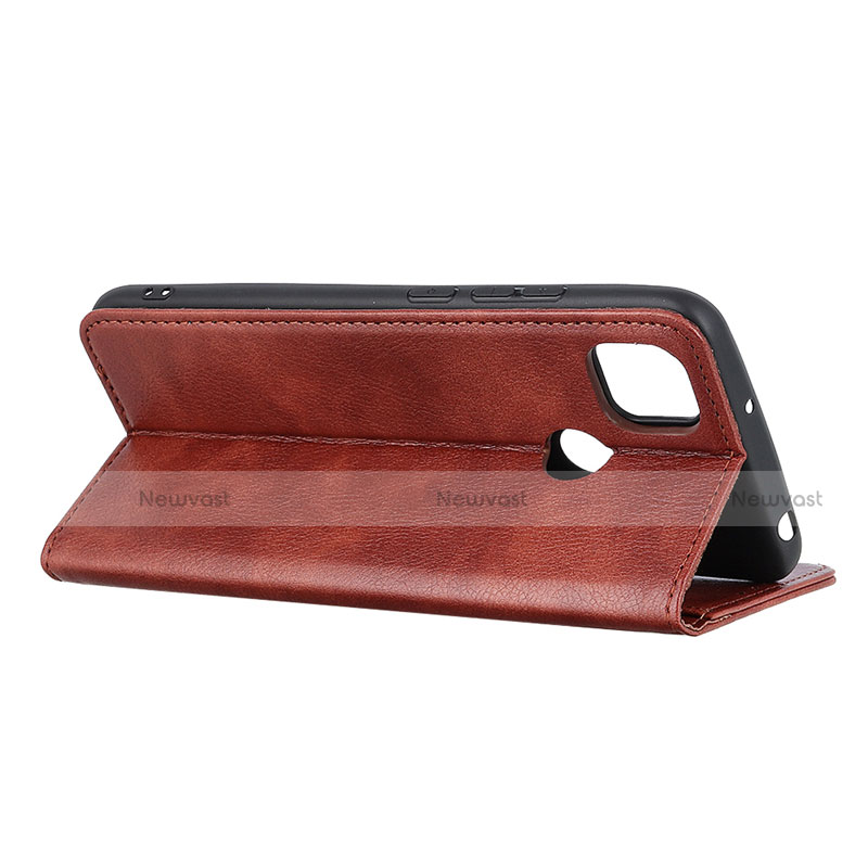 Leather Case Stands Flip Cover L01 Holder for Motorola Moto G 5G