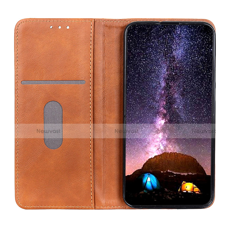 Leather Case Stands Flip Cover L01 Holder for Motorola Moto One Fusion Plus