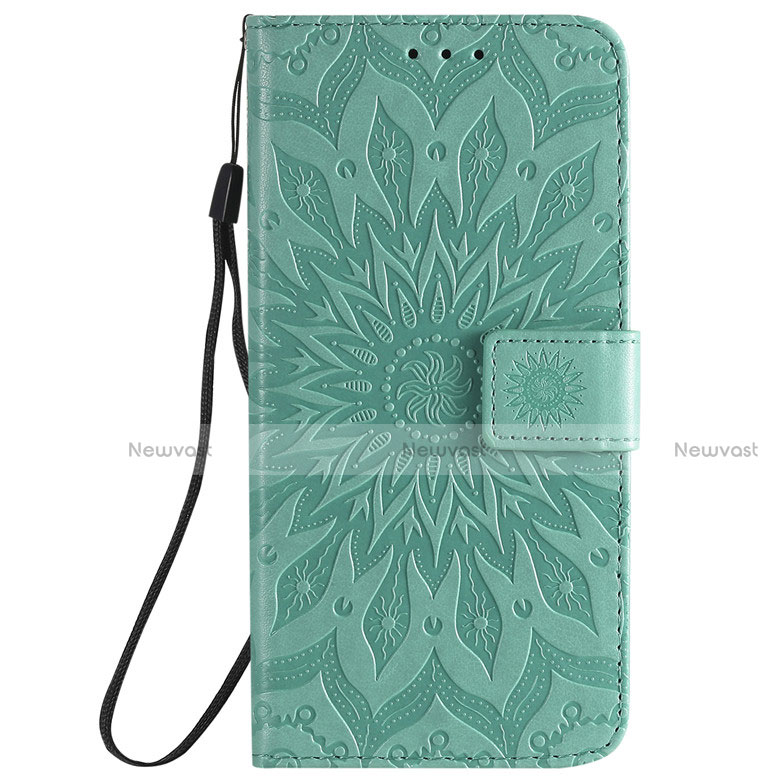 Leather Case Stands Flip Cover L01 Holder for Nokia 2.3 Green