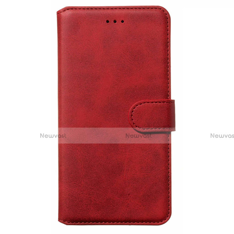 Leather Case Stands Flip Cover L01 Holder for Nokia 6.2 Red
