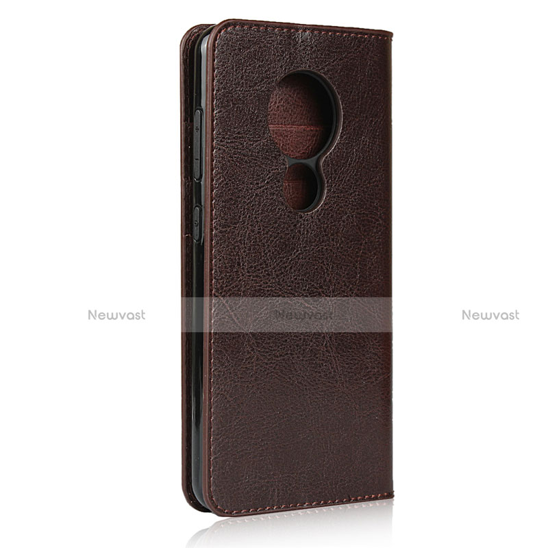 Leather Case Stands Flip Cover L01 Holder for Nokia 7.2