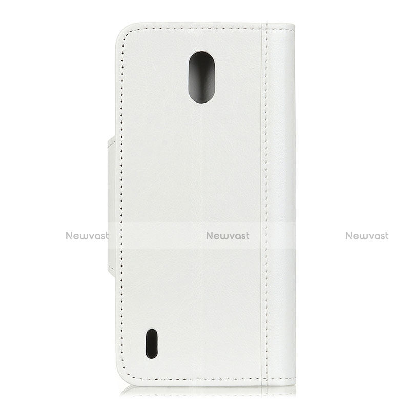 Leather Case Stands Flip Cover L01 Holder for Nokia C1