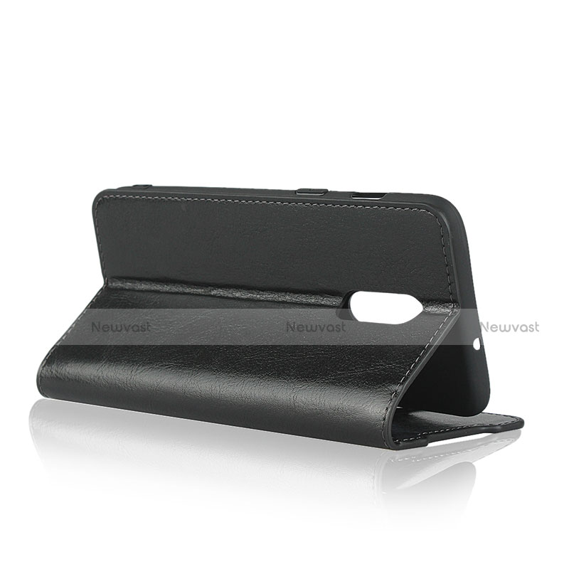 Leather Case Stands Flip Cover L01 Holder for OnePlus 7