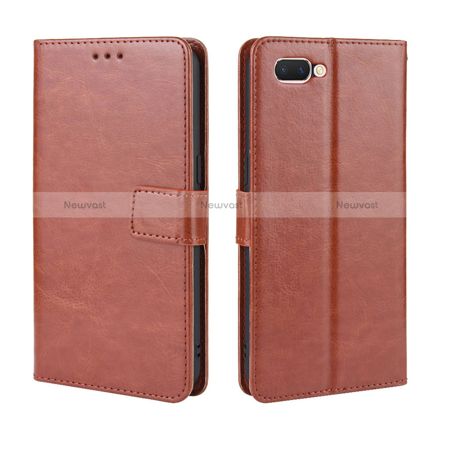 Leather Case Stands Flip Cover L01 Holder for Oppo A12e