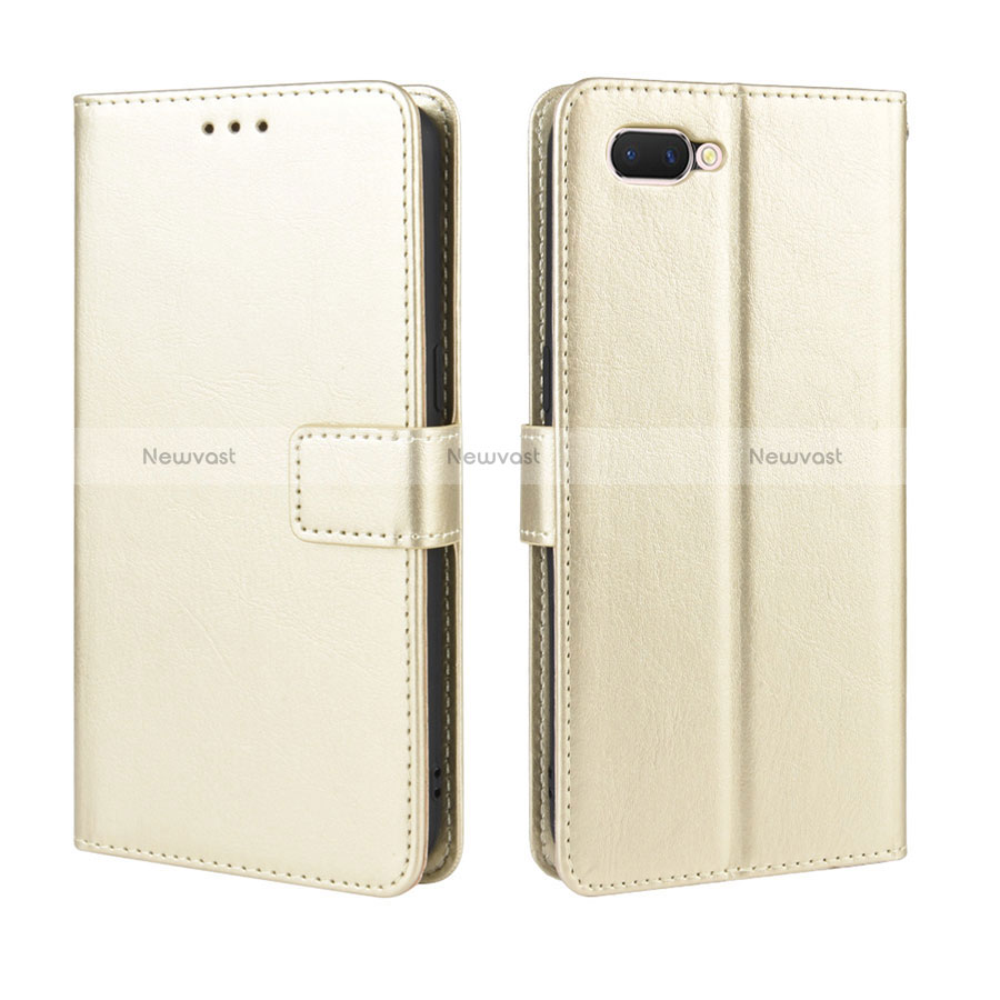 Leather Case Stands Flip Cover L01 Holder for Oppo A12e
