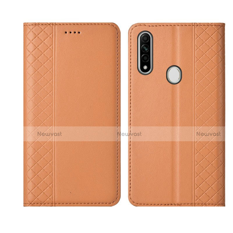 Leather Case Stands Flip Cover L01 Holder for Oppo A8