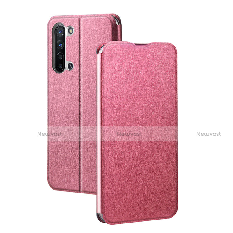 Leather Case Stands Flip Cover L01 Holder for Oppo Reno3