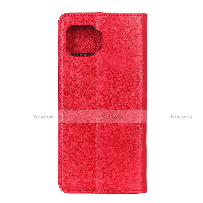 Leather Case Stands Flip Cover L01 Holder for Oppo Reno4 F