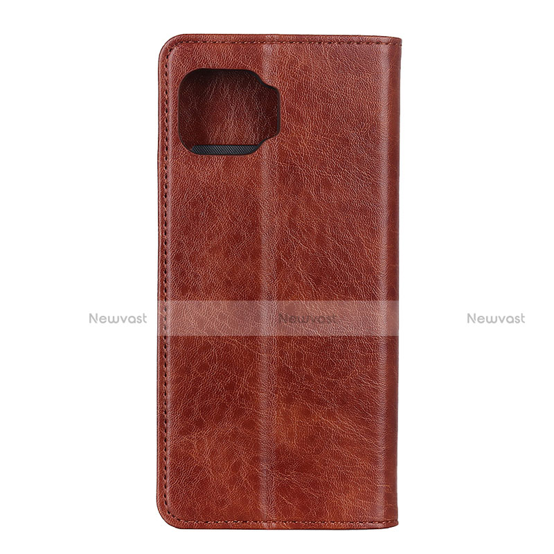 Leather Case Stands Flip Cover L01 Holder for Oppo Reno4 F