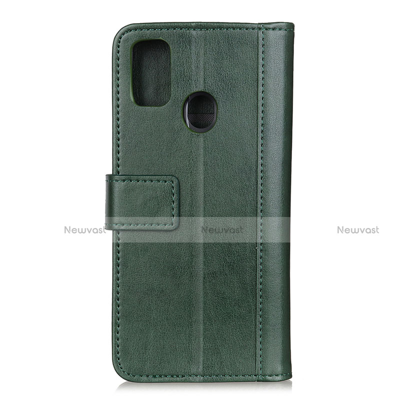 Leather Case Stands Flip Cover L01 Holder for Realme C17