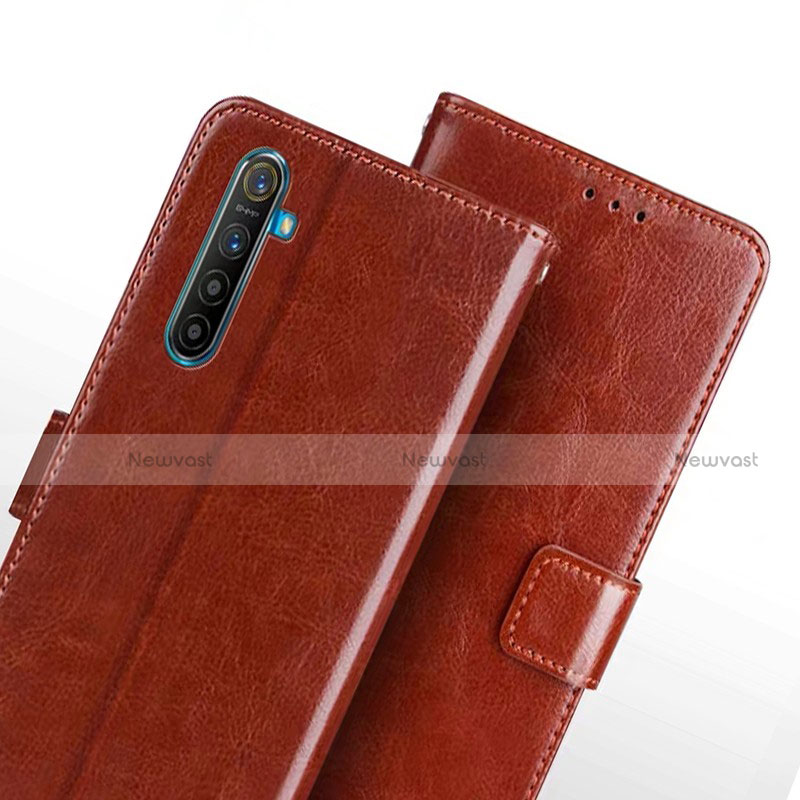 Leather Case Stands Flip Cover L01 Holder for Realme XT