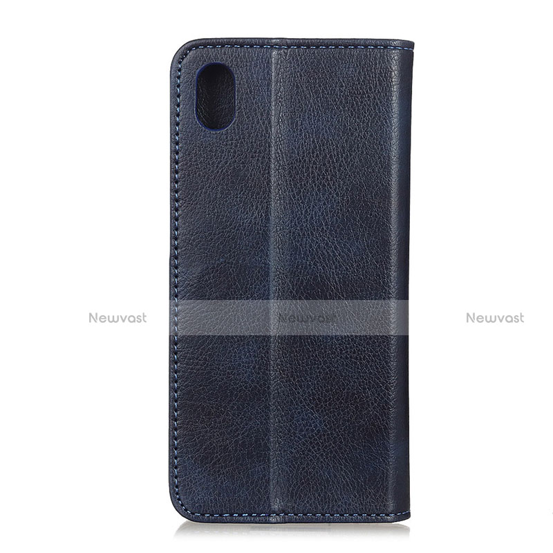 Leather Case Stands Flip Cover L01 Holder for Samsung Galaxy A01 Core