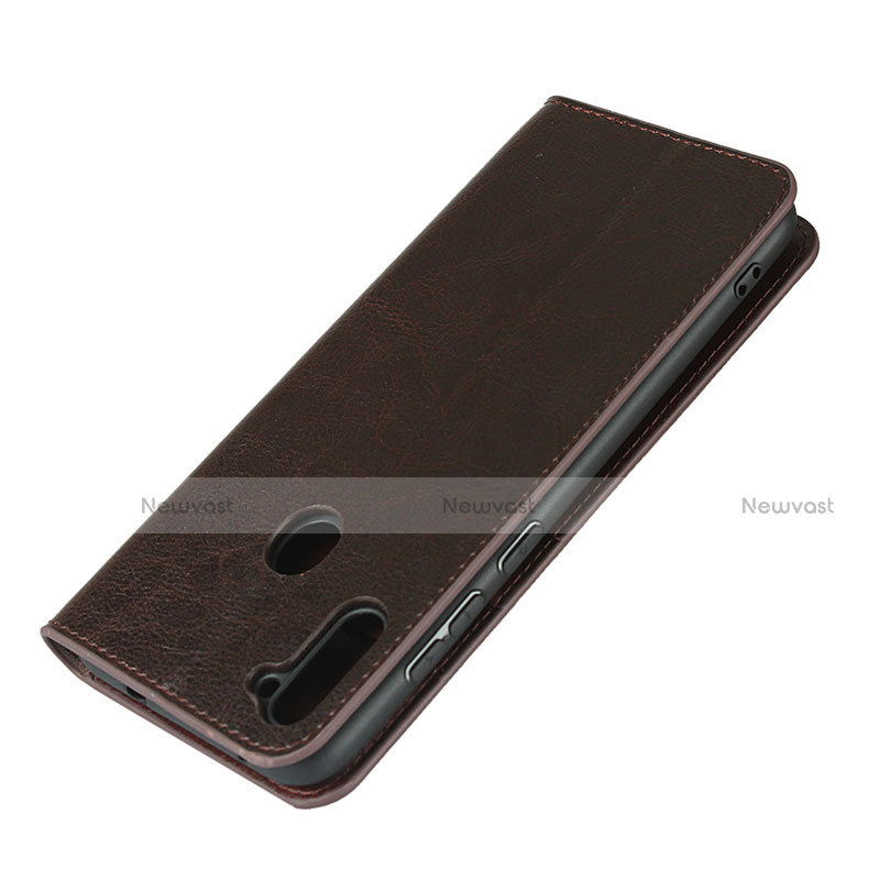 Leather Case Stands Flip Cover L01 Holder for Samsung Galaxy A11