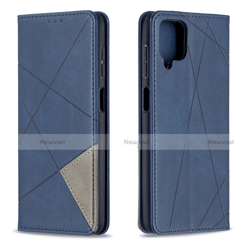 Leather Case Stands Flip Cover L01 Holder for Samsung Galaxy A12