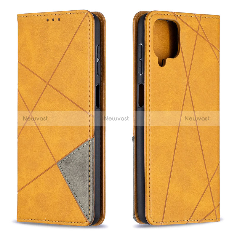Leather Case Stands Flip Cover L01 Holder for Samsung Galaxy A12 Nacho