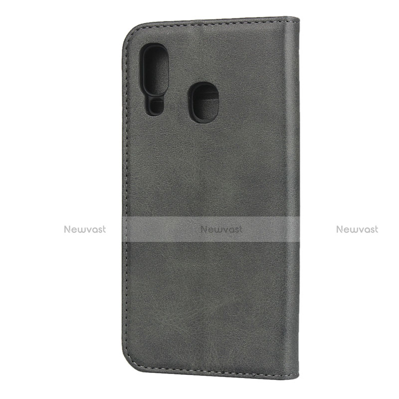 Leather Case Stands Flip Cover L01 Holder for Samsung Galaxy A40