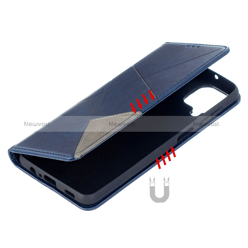 Leather Case Stands Flip Cover L01 Holder for Samsung Galaxy M12