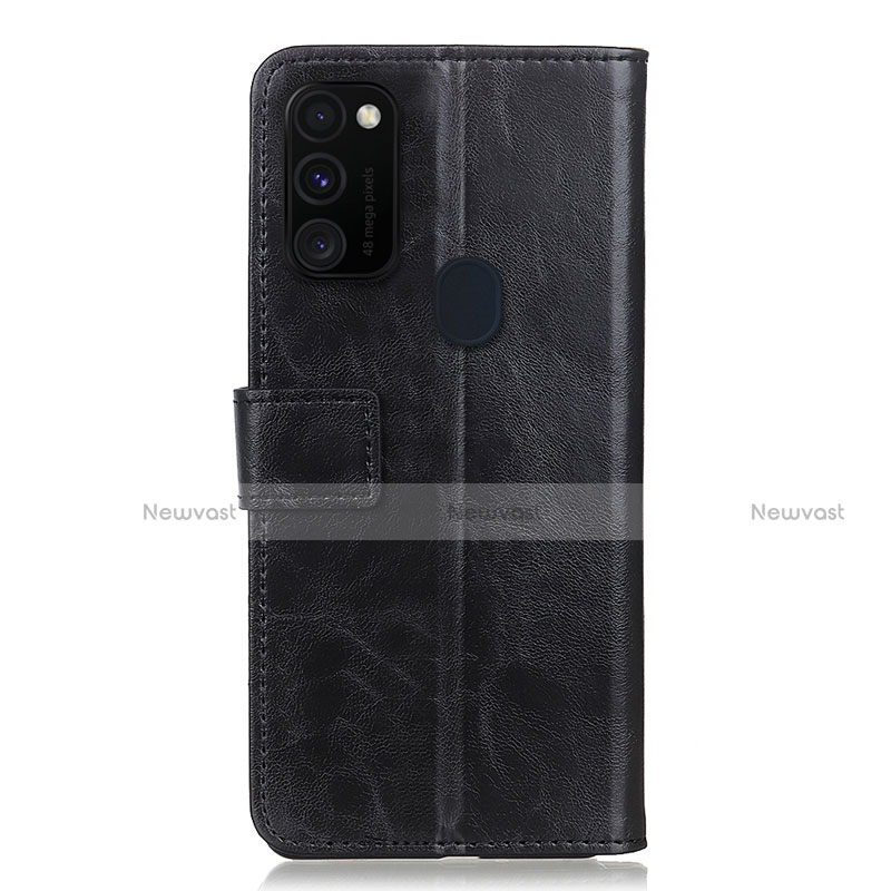 Leather Case Stands Flip Cover L01 Holder for Samsung Galaxy M30s