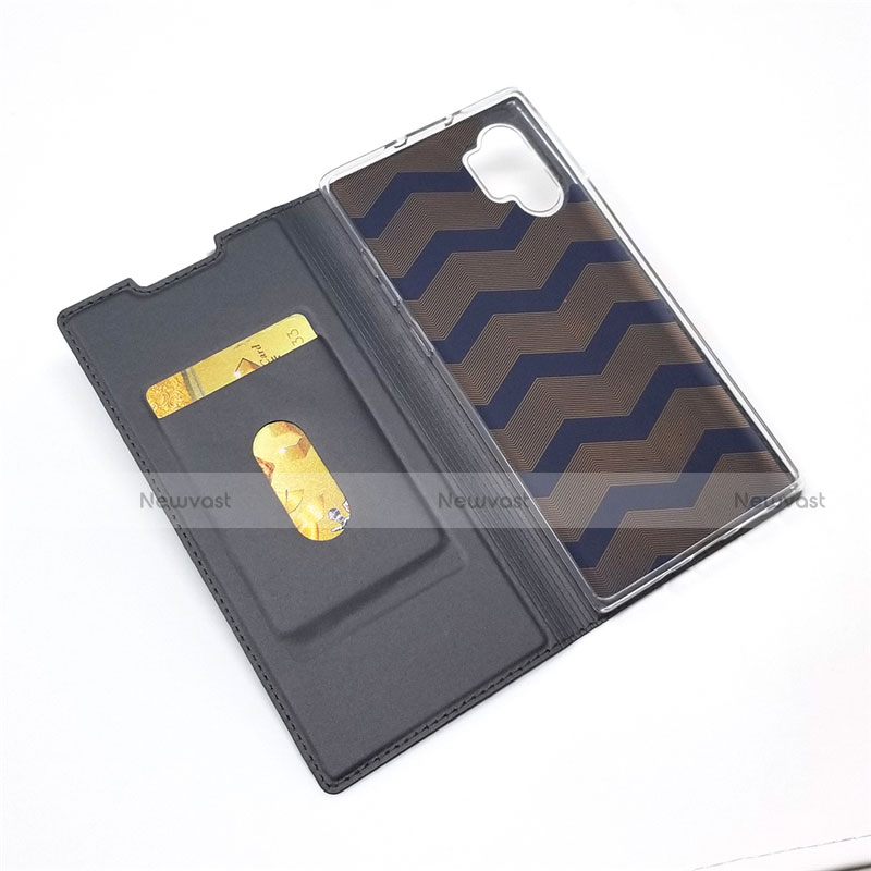 Leather Case Stands Flip Cover L01 Holder for Samsung Galaxy Note 10 Plus