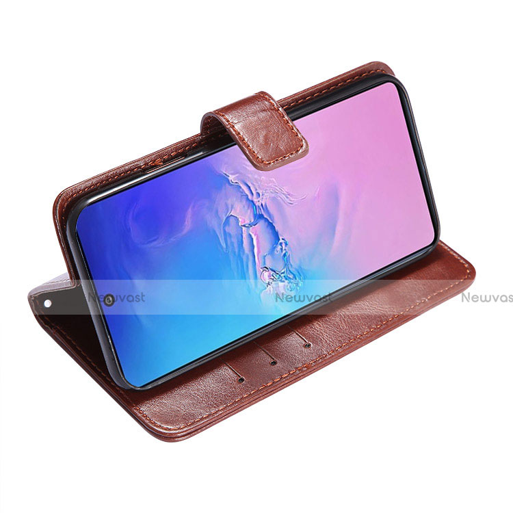 Leather Case Stands Flip Cover L01 Holder for Samsung Galaxy S10 Lite