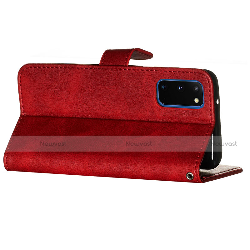 Leather Case Stands Flip Cover L01 Holder for Samsung Galaxy S20