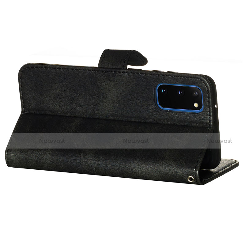 Leather Case Stands Flip Cover L01 Holder for Samsung Galaxy S20