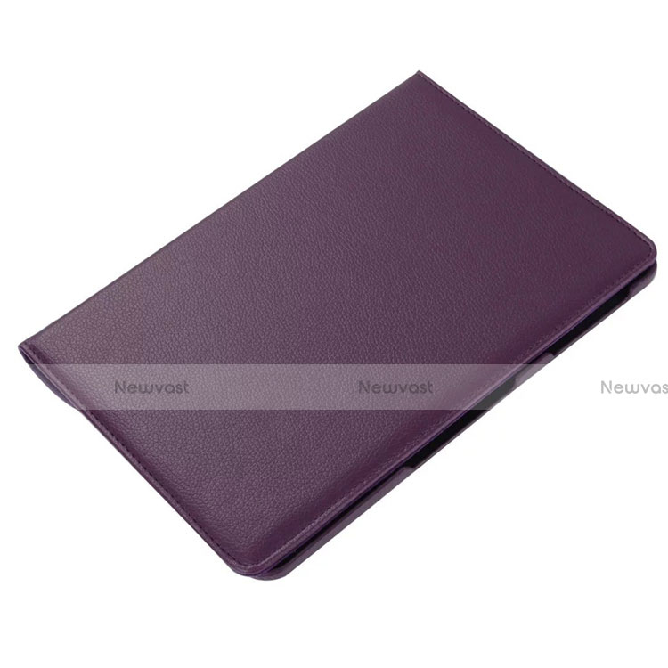Leather Case Stands Flip Cover L01 Holder for Samsung Galaxy Tab S6 Lite 10.4 SM-P610 Purple
