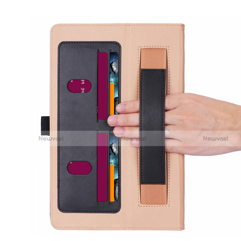 Leather Case Stands Flip Cover L01 Holder for Samsung Galaxy Tab S7 Plus 5G 12.4 SM-T976