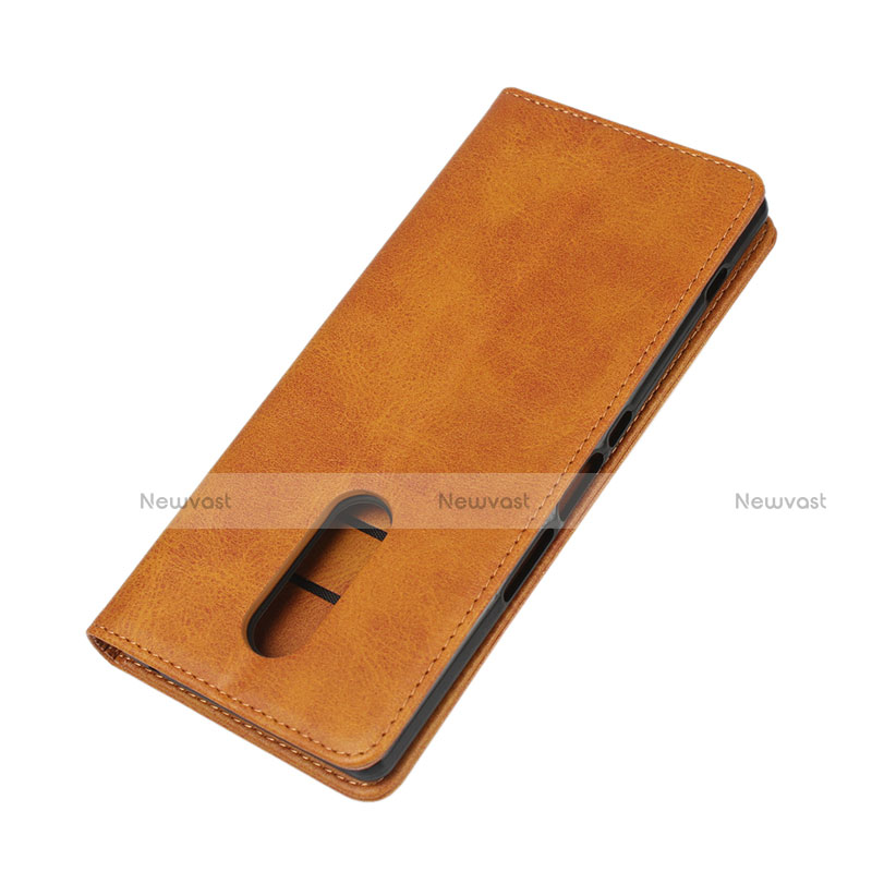 Leather Case Stands Flip Cover L01 Holder for Sony Xperia 1