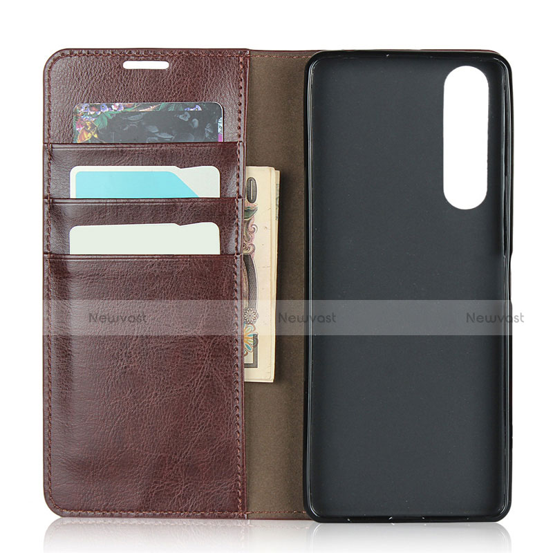 Leather Case Stands Flip Cover L01 Holder for Sony Xperia 1 II