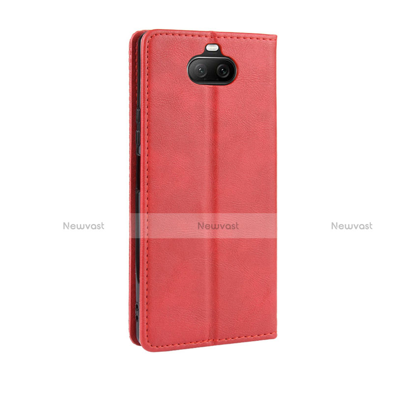 Leather Case Stands Flip Cover L01 Holder for Sony Xperia 8