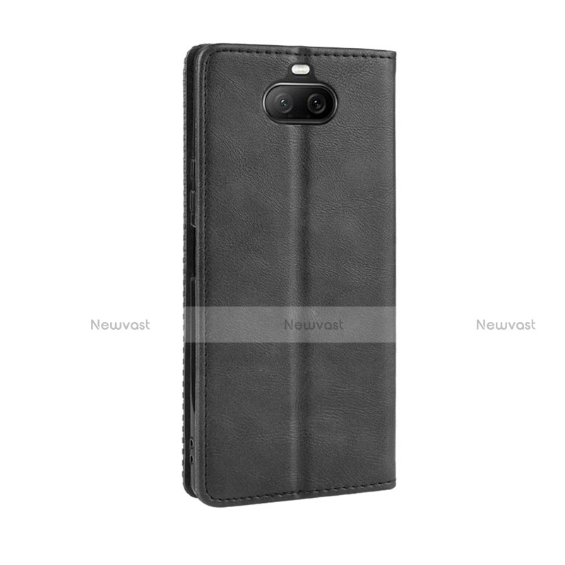 Leather Case Stands Flip Cover L01 Holder for Sony Xperia 8