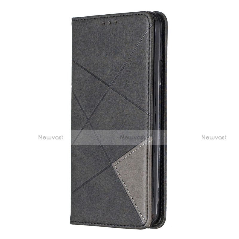 Leather Case Stands Flip Cover L01 Holder for Sony Xperia L4 Black