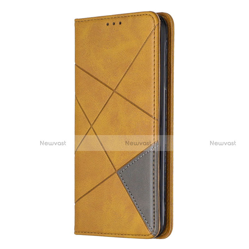 Leather Case Stands Flip Cover L01 Holder for Sony Xperia L4 Yellow