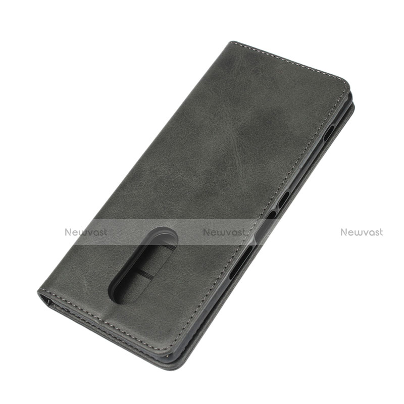 Leather Case Stands Flip Cover L01 Holder for Sony Xperia XZ4