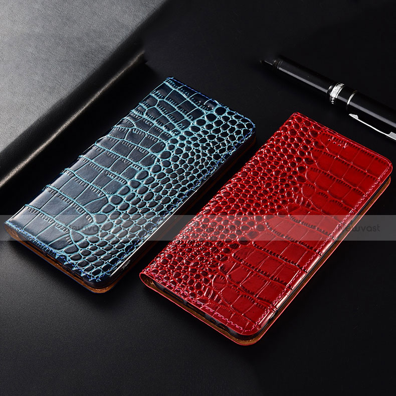 Leather Case Stands Flip Cover L01 Holder for Vivo X60 5G