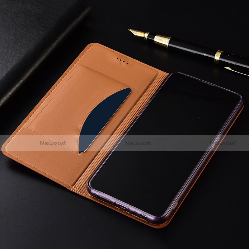 Leather Case Stands Flip Cover L01 Holder for Vivo X60T 5G