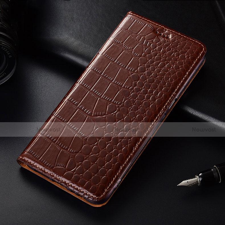 Leather Case Stands Flip Cover L01 Holder for Vivo X60T 5G